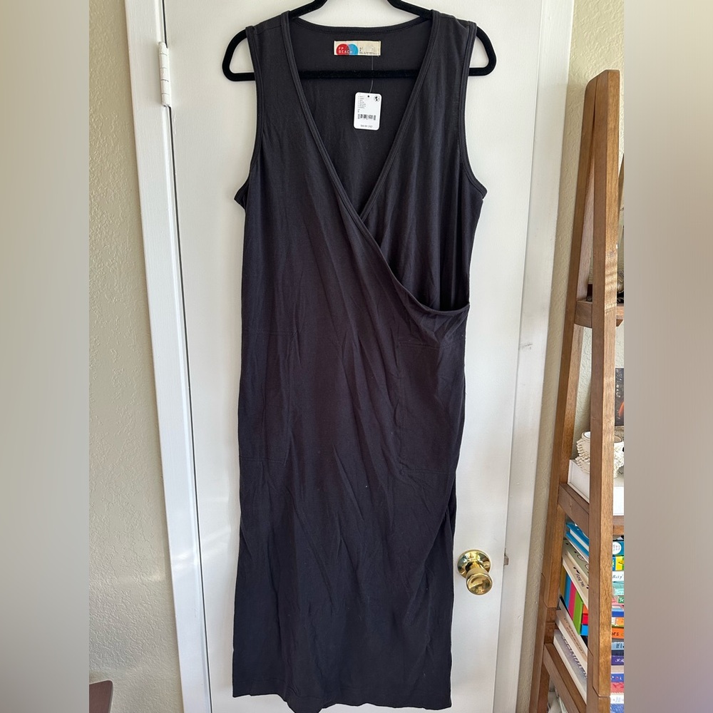 Free people black cotton dress
